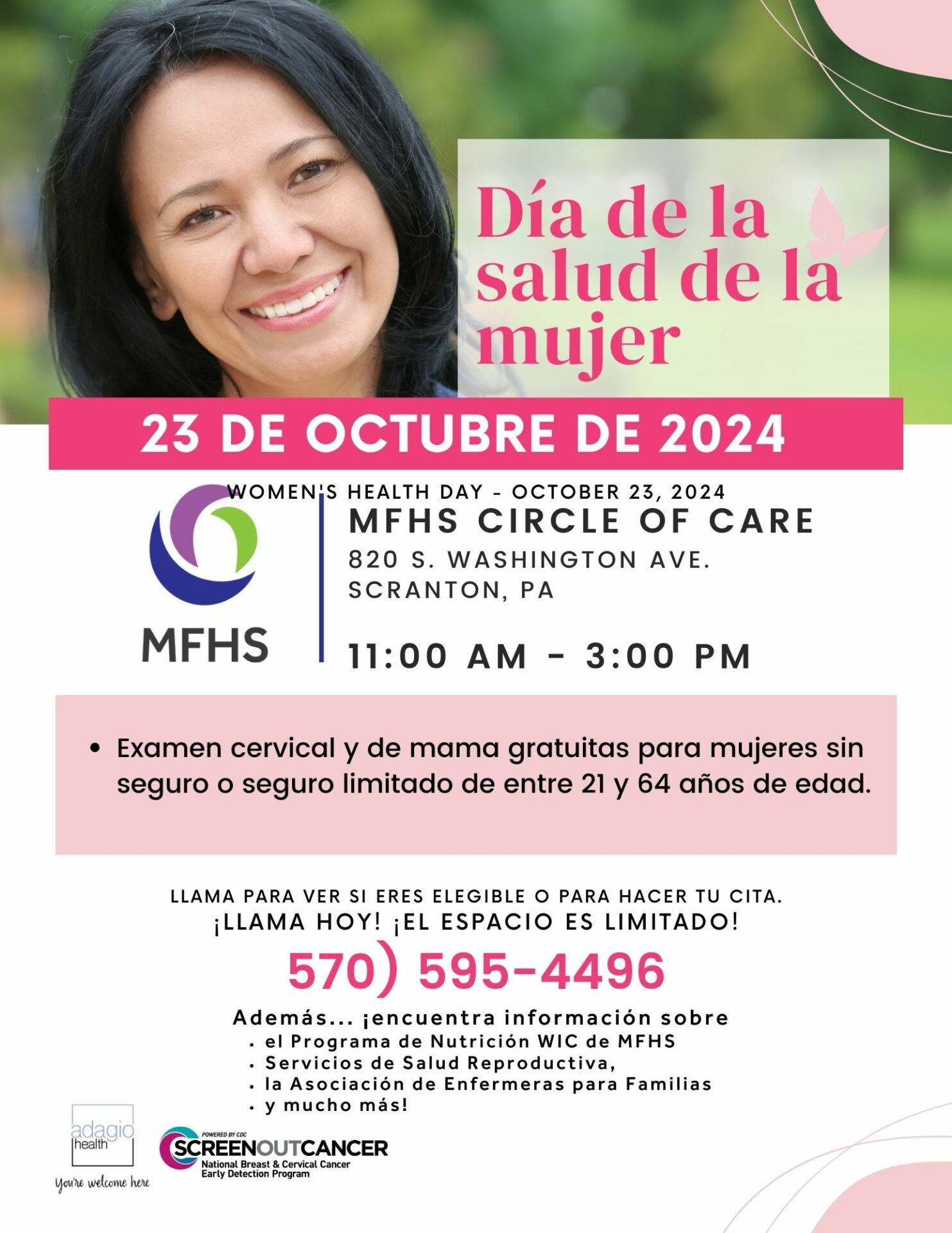 COC Scranton Women's Health Day in Spanish