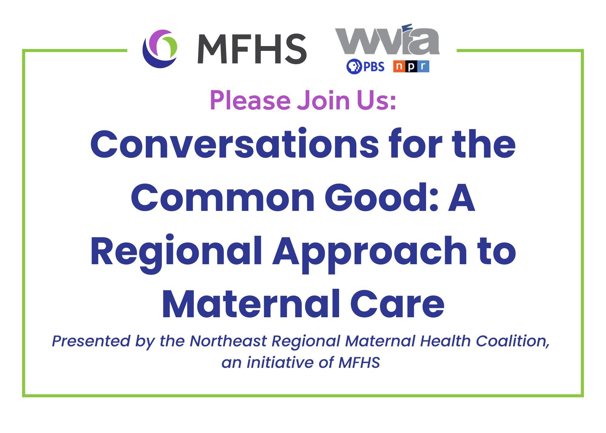Northeast Regional Maternal Health Coalition to Host Televised Panel Discussion on Maternal Care Featured Image